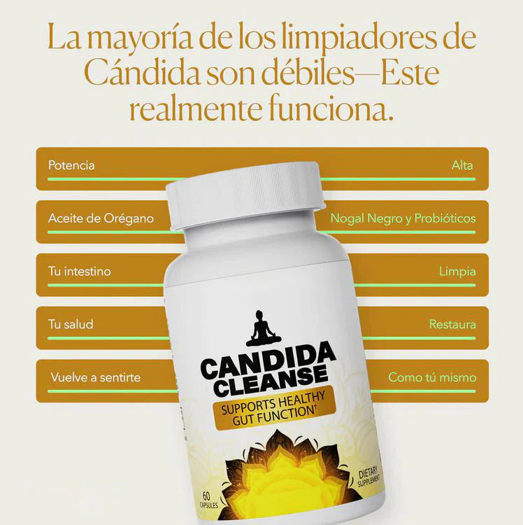 CANDIDA CLEANSE 60 capsulas