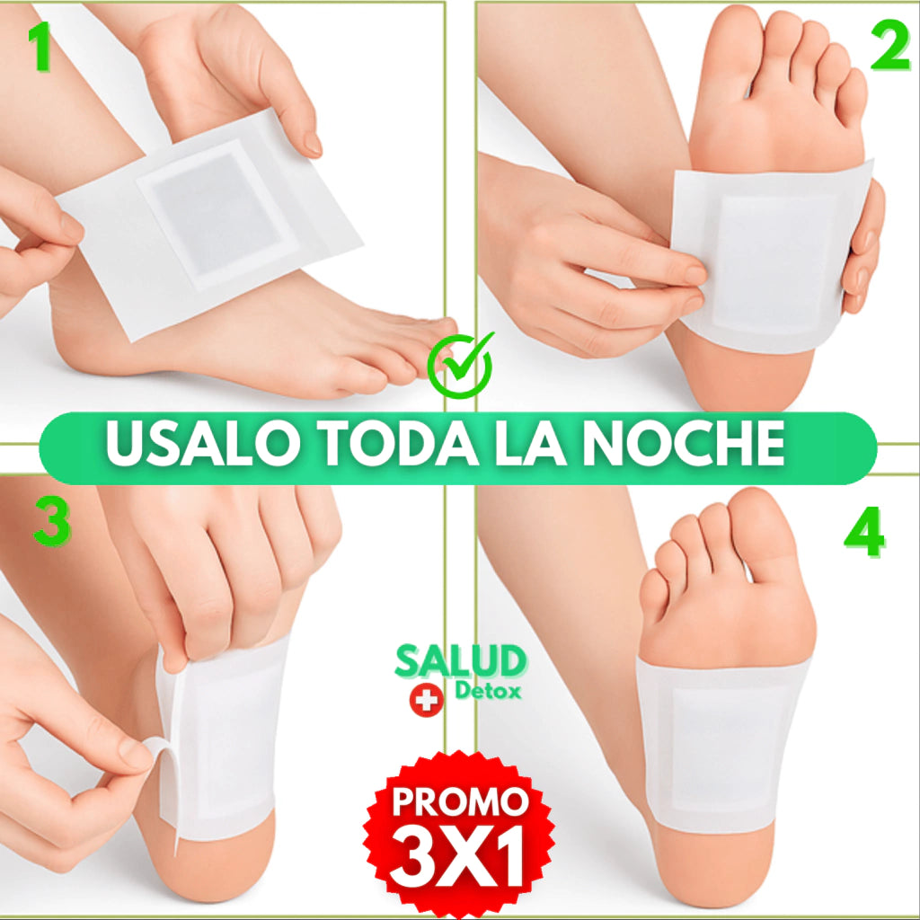 Pack 3x1 - Parches Desintoxicantes Kinoki
