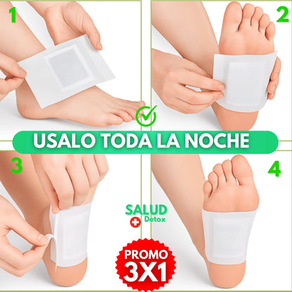 Pack 3x1 - Parches Desintoxicantes Kinoki
