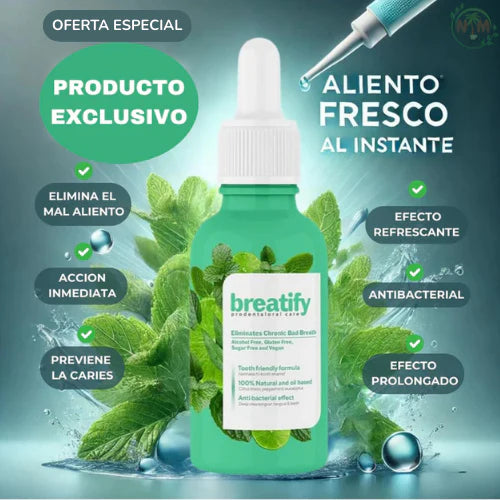 BREATIFY: GOTAS PARA MAL ALIENTO
